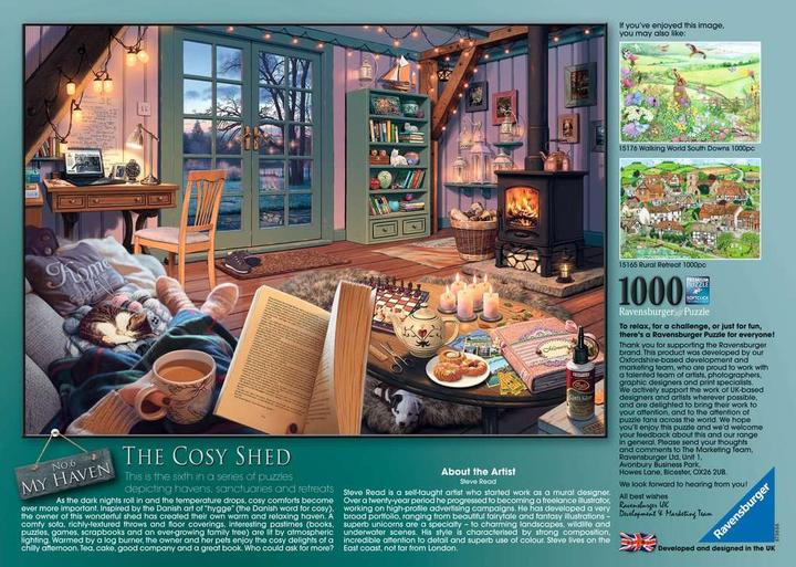 Immagine prodotto Ravensburger The Cosy Shed (1000 pezzi)