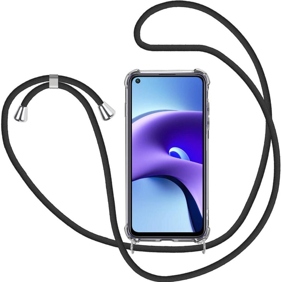 Screenguard Xiaomi Redmi Note 9T Loopster Necklace Hülle, Handykette, Transparent