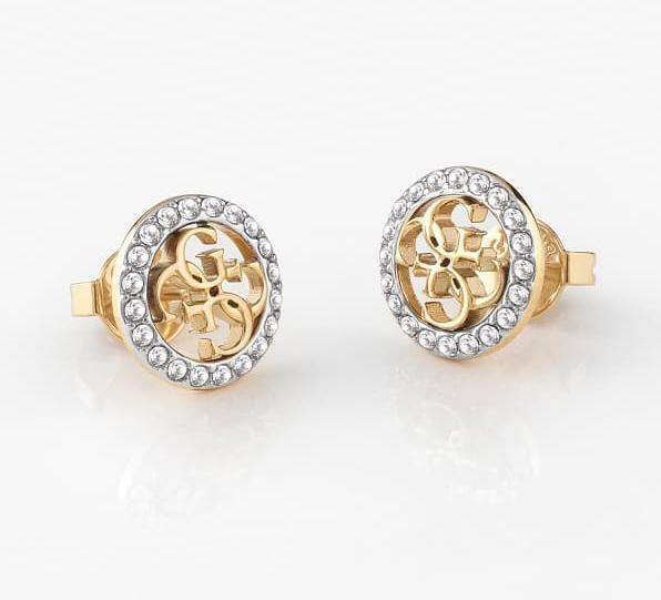 Immagine prodotto Guess Graziosi orecchini placcati oro Life In 4G JUBE02136JWYGT/U (Acciaio inossidabile)