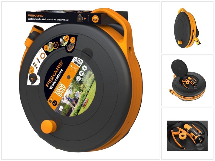 Actual product image Fiskars Waterwheel Plus S (15 m)