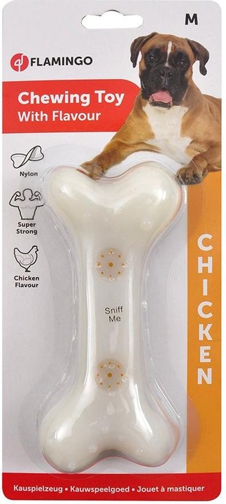 Immagine prodotto Flamingo Osso di nylon al sapore di pollo M