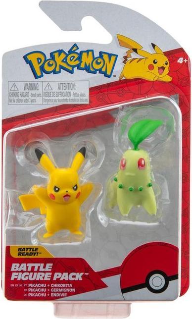 Image du produit Jazwares Pokémon: Germignon & Pikachu