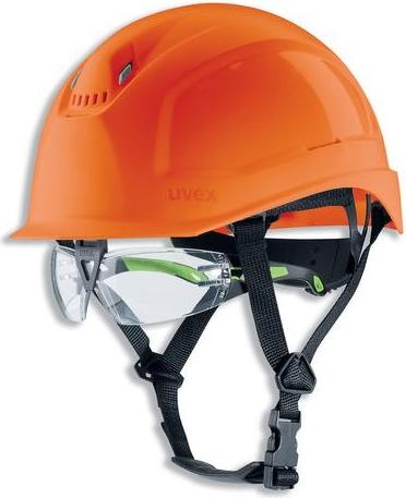 Actual product image Uvex Safety Safety helmet uvex pheos S-KR IES 9772237 orange with vents (55 - 61 cm)