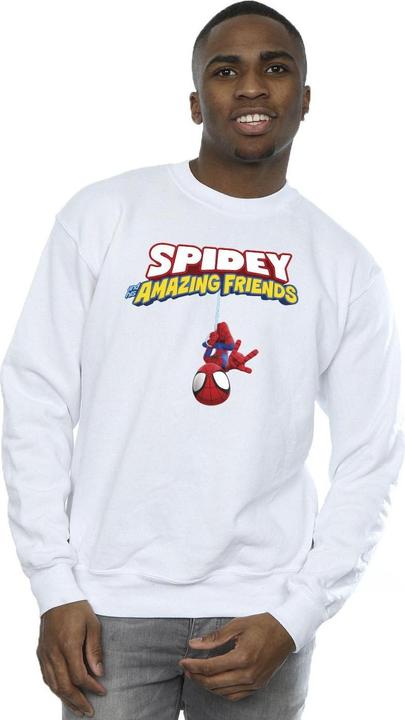 Image du produit - Sweat SPIDER-MAN HANGING UPSIDE DOWN - Homme (XL)
