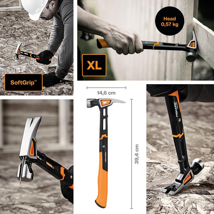 Actual product image Fiskars Universal Hammer XL (860 g)