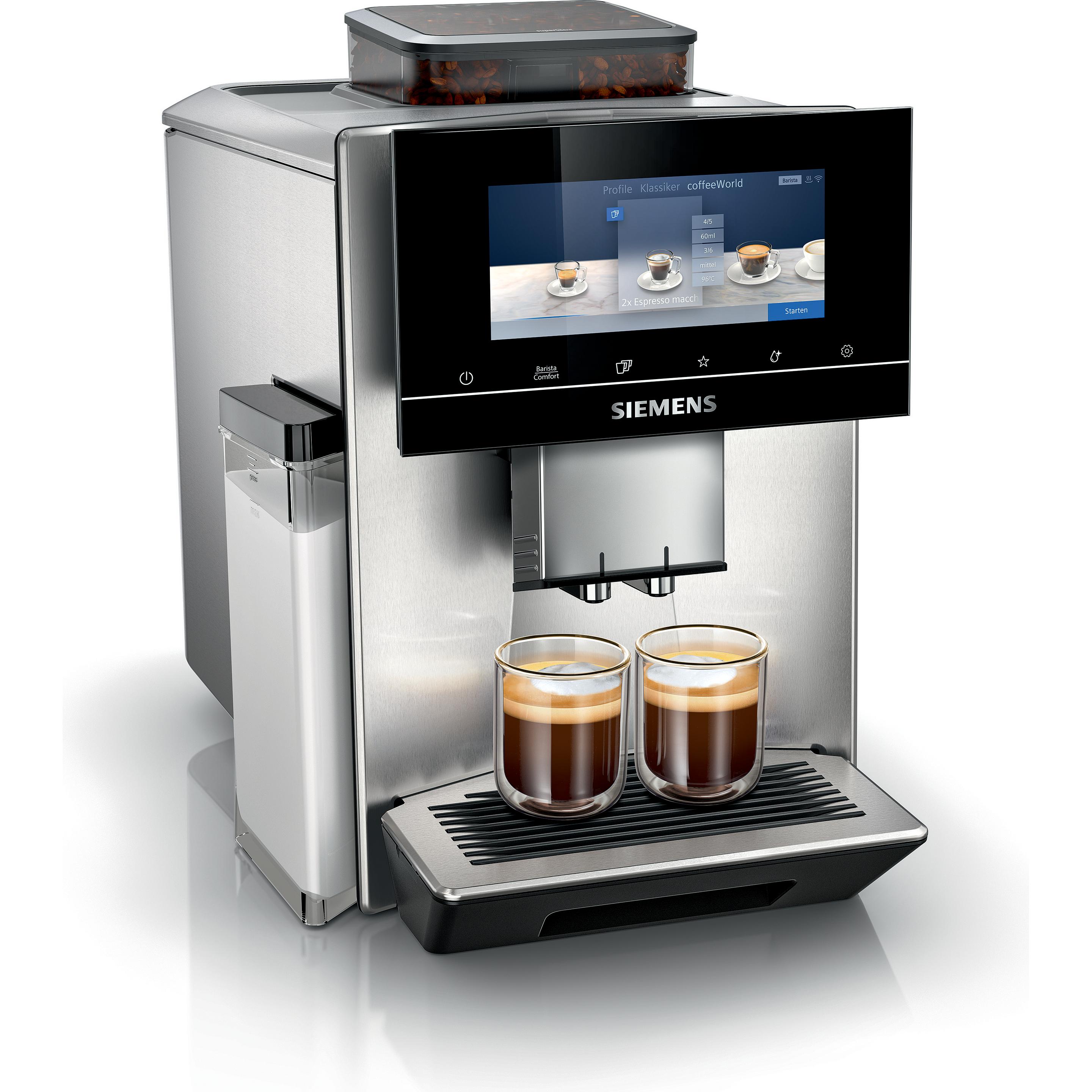 Siemens TQ905D03, Kaffeevollautomat, Silber