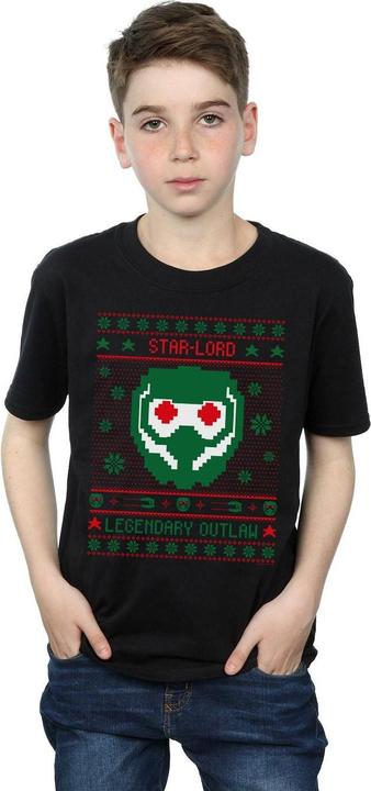 Produktbild Guardians Of The Galaxy Vol. 2 Star Lord Fair Isle TShirt Jungen (128)