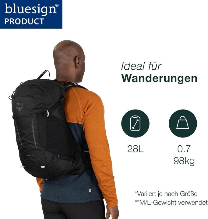 Actual product image Osprey Hikelite 18 Wanderrucksack 51 cm (18 l)