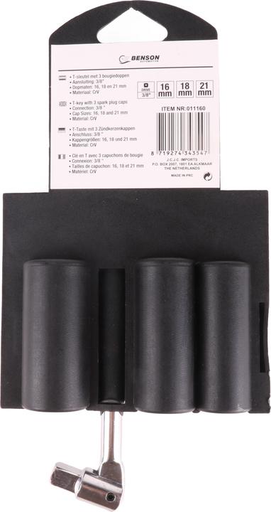 Actual product image Benson Spark plug spanner set