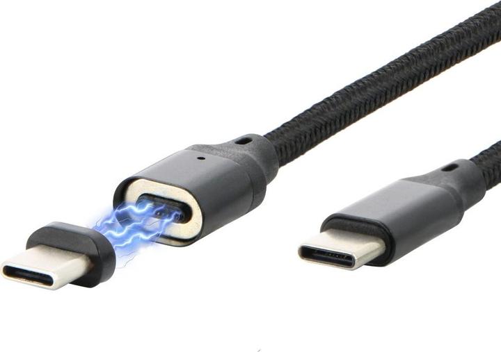 Produktbild Mobilis Cable USB C / Magnetique USB C - Soft bag (2 m, USB 2.0, 60 W)