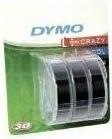 Produktbild Dymo Prägeband 3D (0.90 cm, Schwarz)