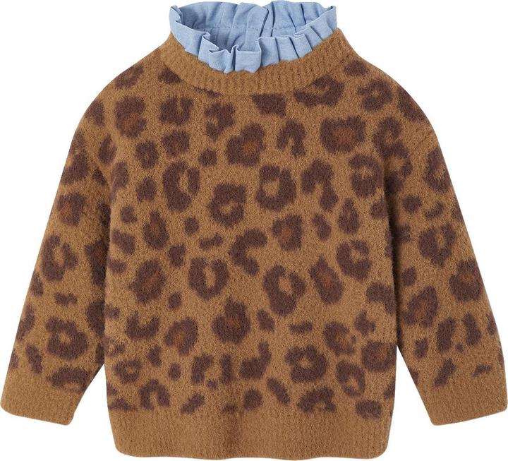 Produktbild Vertbaudet Baby Pullover LEOPARD Familien-Capsule (68)