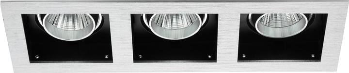 Produktbild EGLO BISCARI LED-Einbaul.3X6W 4000K ALU (3000 lm)