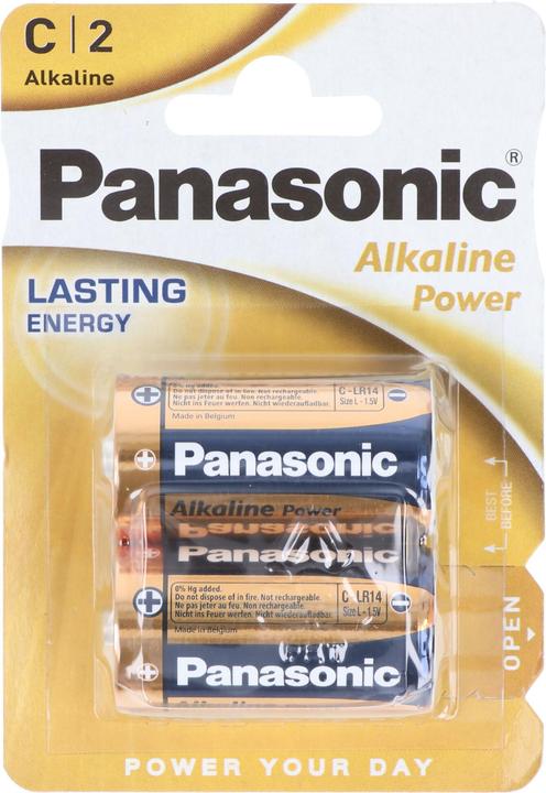 Panasonic 1x2 Alkaline Power Baby C LR 14 (2 pcs., C)