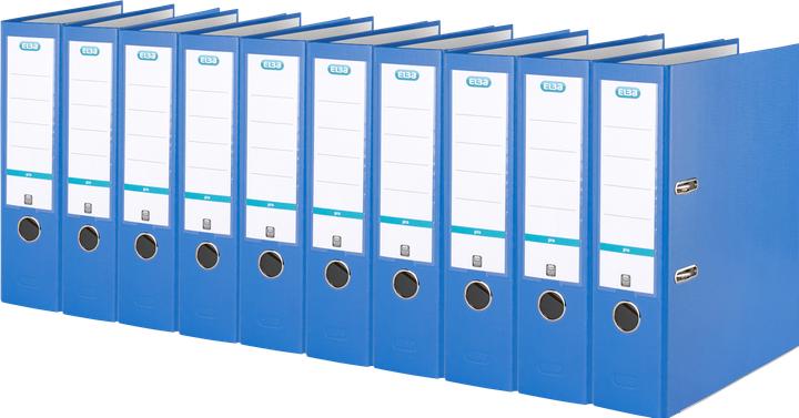 Produktbild Elba Ordner smart PP-Papier, Rückenbreite: 80 mm, blau DIN A4, Einband aussen PP (A4, 80 mm, 1 Stück)