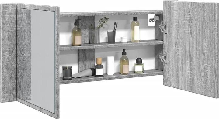 Produktbild vidaXL LED-Spiegelschrank (100 x 12 x 45 cm)