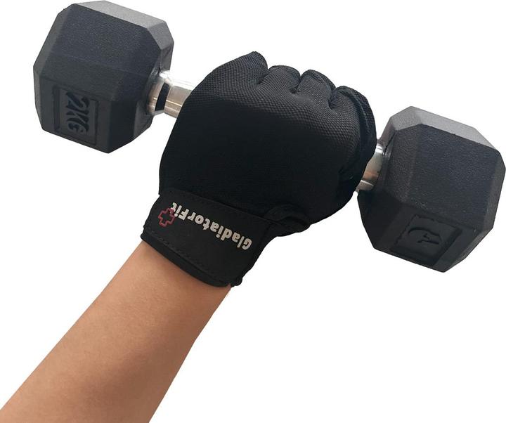 Produktbild Gladiatorfit Bodybuilding-Handschuhe Training Fitness (M)