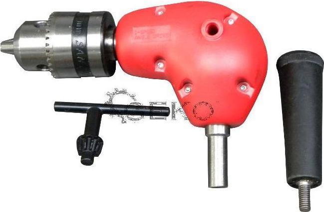 Actual product image GEKO Angle attachment for drill, 1.5-10 mm