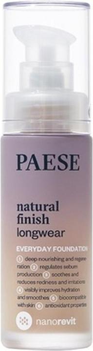 Paese Natural Finish Longwear Everyday Foundation długotrwały podkład o naturalnym wykończeniu 02 (02)