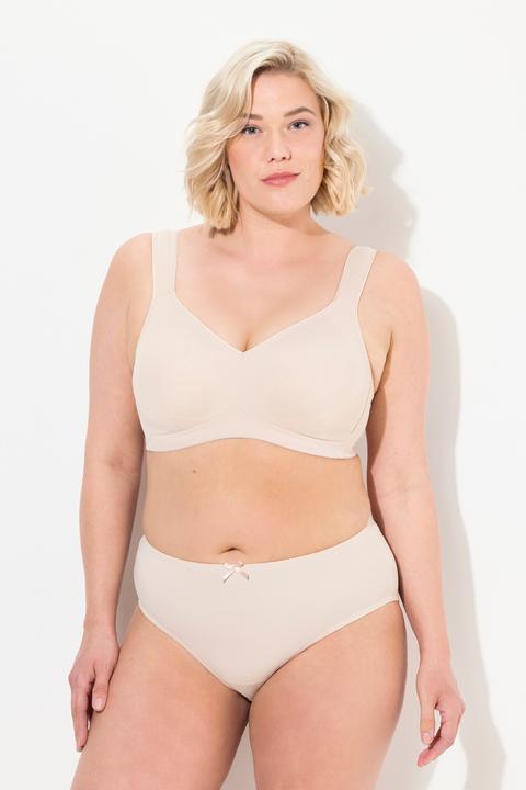 Image du produit Ulla Popken Soutien-gorge en microfibre, sans armatures, bonnets moulés - lot de 2 (lot de 2, 130 E)