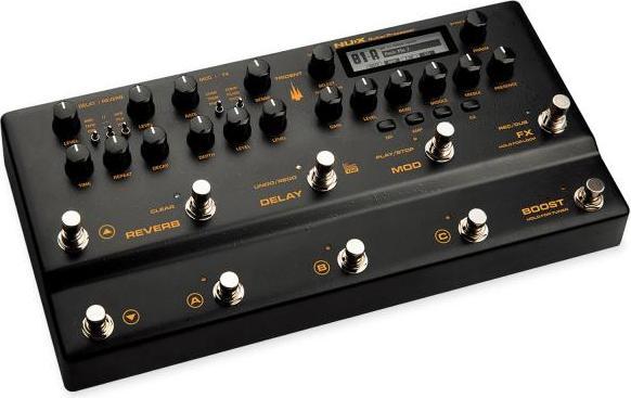 Actual product image NUX Trident multi-effects unit with jack cable