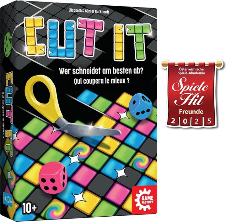 Immagine prodotto Game Factory Cut it (mult) (Francese, Italiano, Tedesco, 1 - 4 Giocatori)
