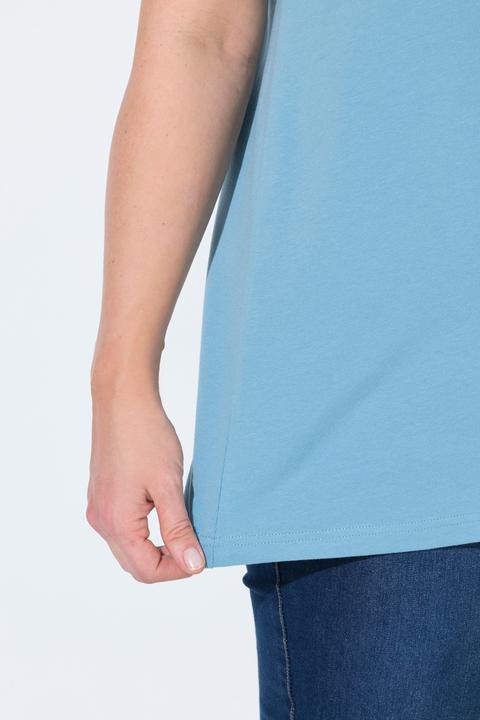 Produktbild Ulla Popken T-Shirt, A-Linie, Rundhalsausschnitt, Halbarm (60)