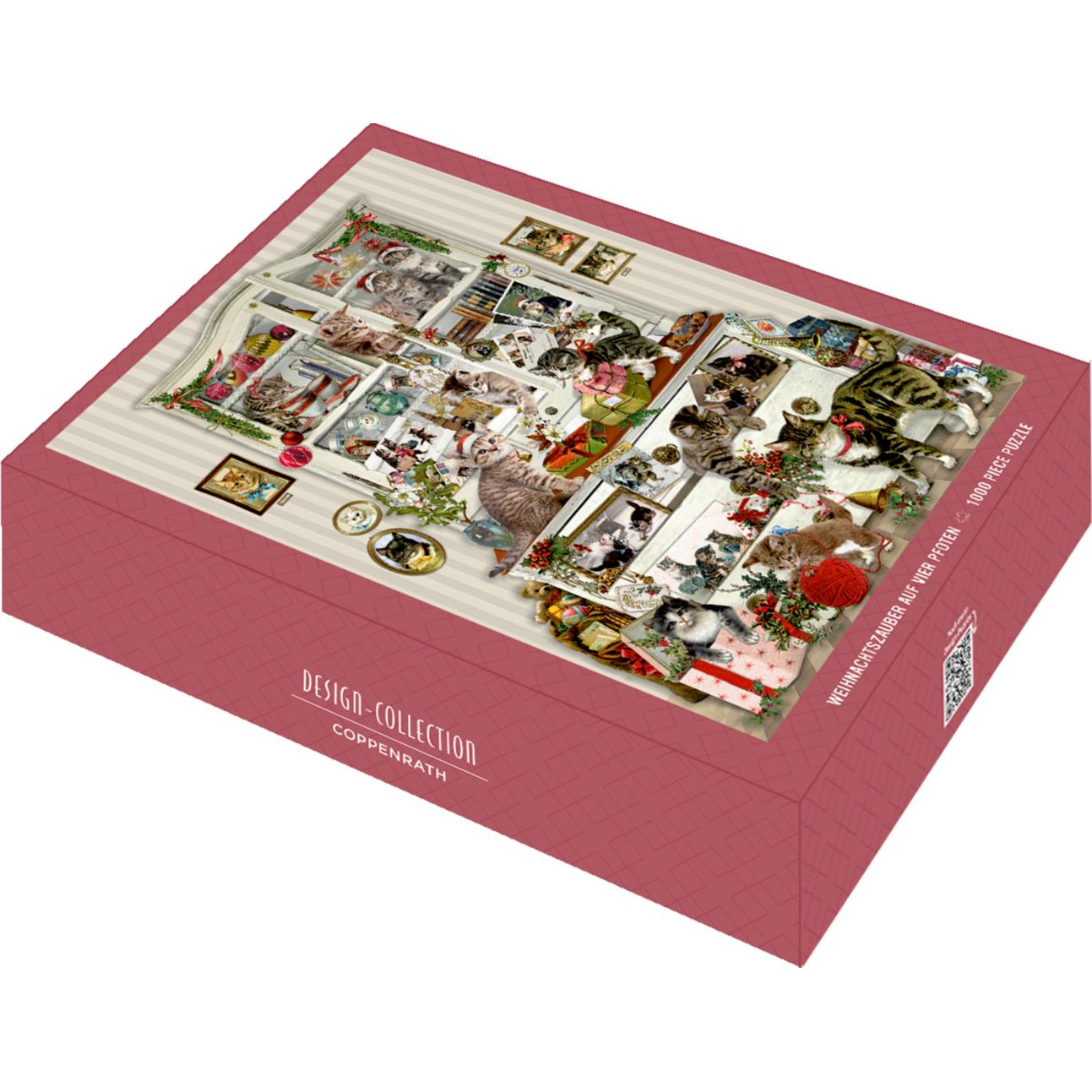 Coppenrath Puzzle – Weihnachtszauber auf vier Pfoten (1000 Teile)