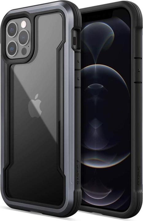 Immagine prodotto Raptic iPhone 12 Pro Max - /X-Doria Defense Shield Case mit schwarzem Rahmen (Apple iPhone 12 Pro Max)