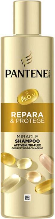 Actual product image Pantene MIRACLE REPAIRS & PROTECTS Shampoo 250 ml (250 ml, Liquid shampoo)