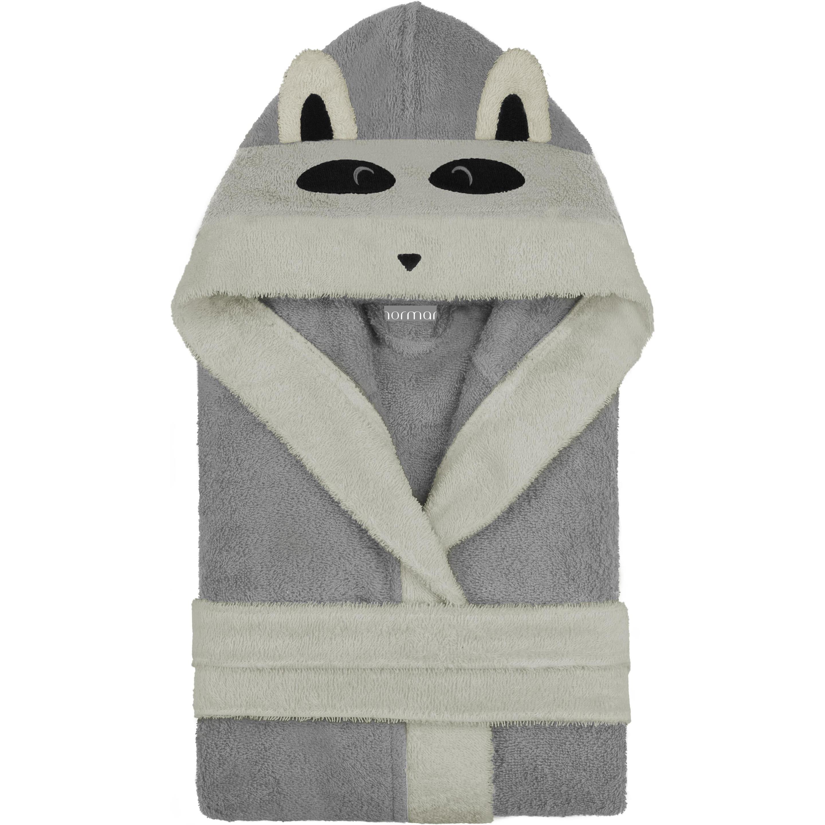 Thumbnail - Normani, Bademantel, Kinder Bademantel aus Bio-Baumwolle Malia (122, 128, 125 B)