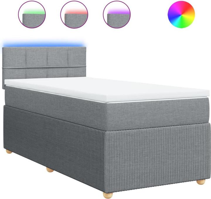 Produktbild vidaXL Boxspringbett (100 x 200 cm)