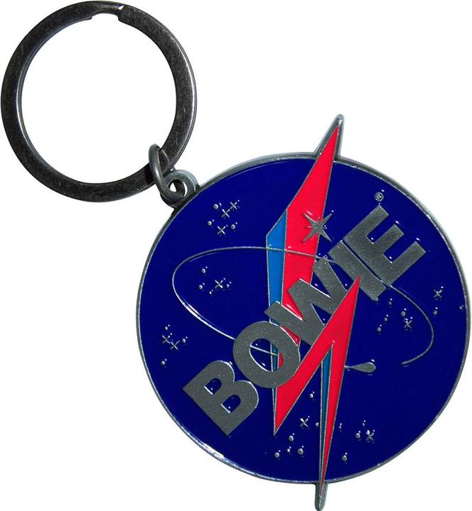 Actual product image David Bowie NASA Keyring