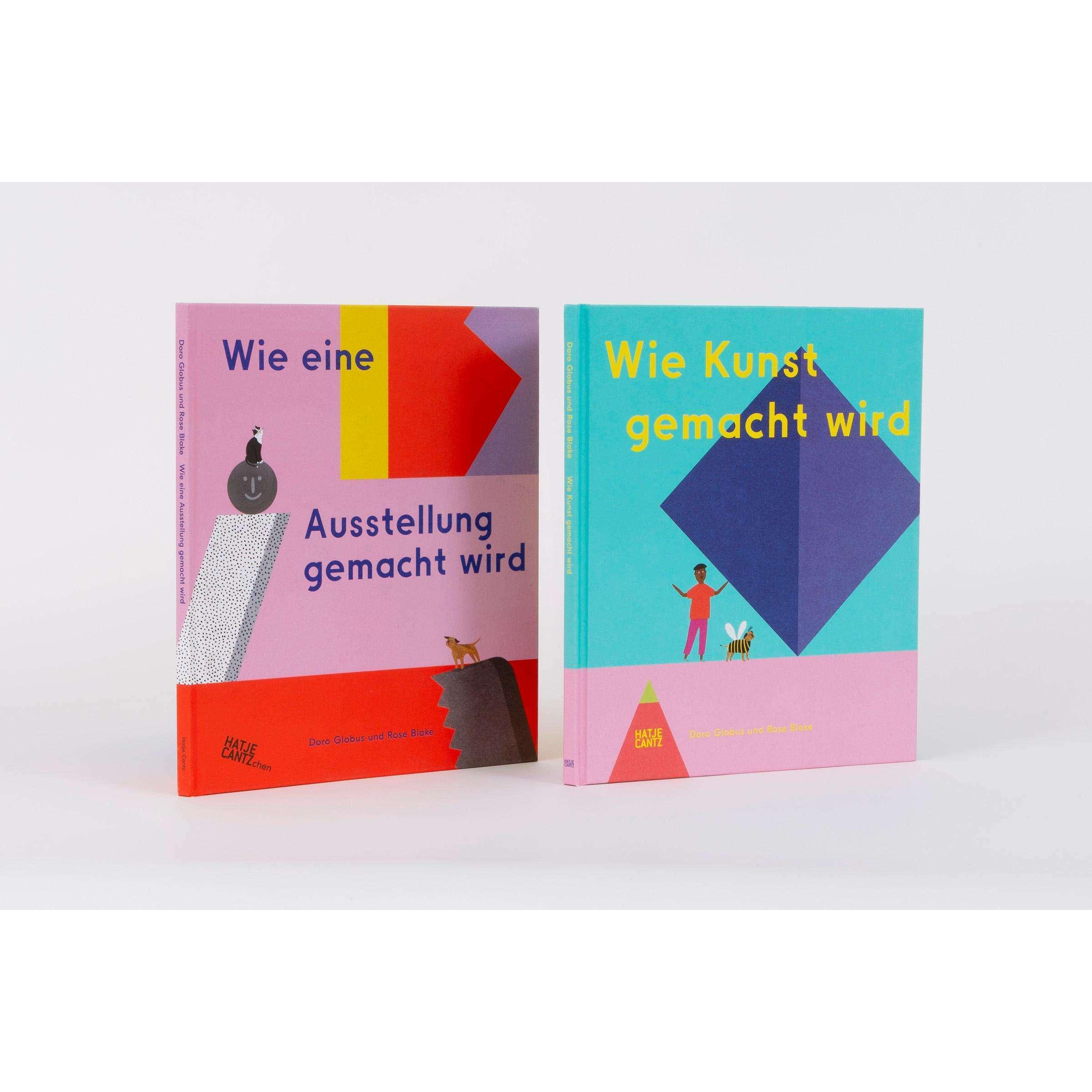 Hatje Cantz, Globus, Wie eine Ausstellung gemacht wird & Wie Kunst gemacht wird – SET (28 cm)