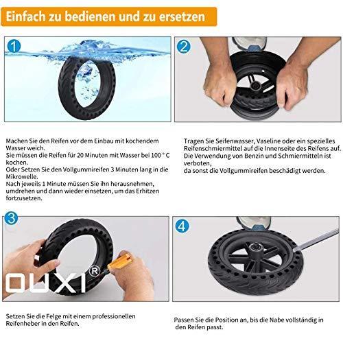 Image du produit Ouxi Pneus pleins avec outil de montage