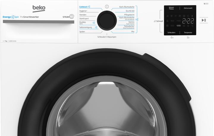Produktbild Beko Waschmaschine BM3WFU3741X 7kg A (7 kg, Links)
