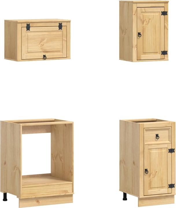 Produktbild vidaXL Moderner Buffetschrank (46 x 306 x 81.50 cm)