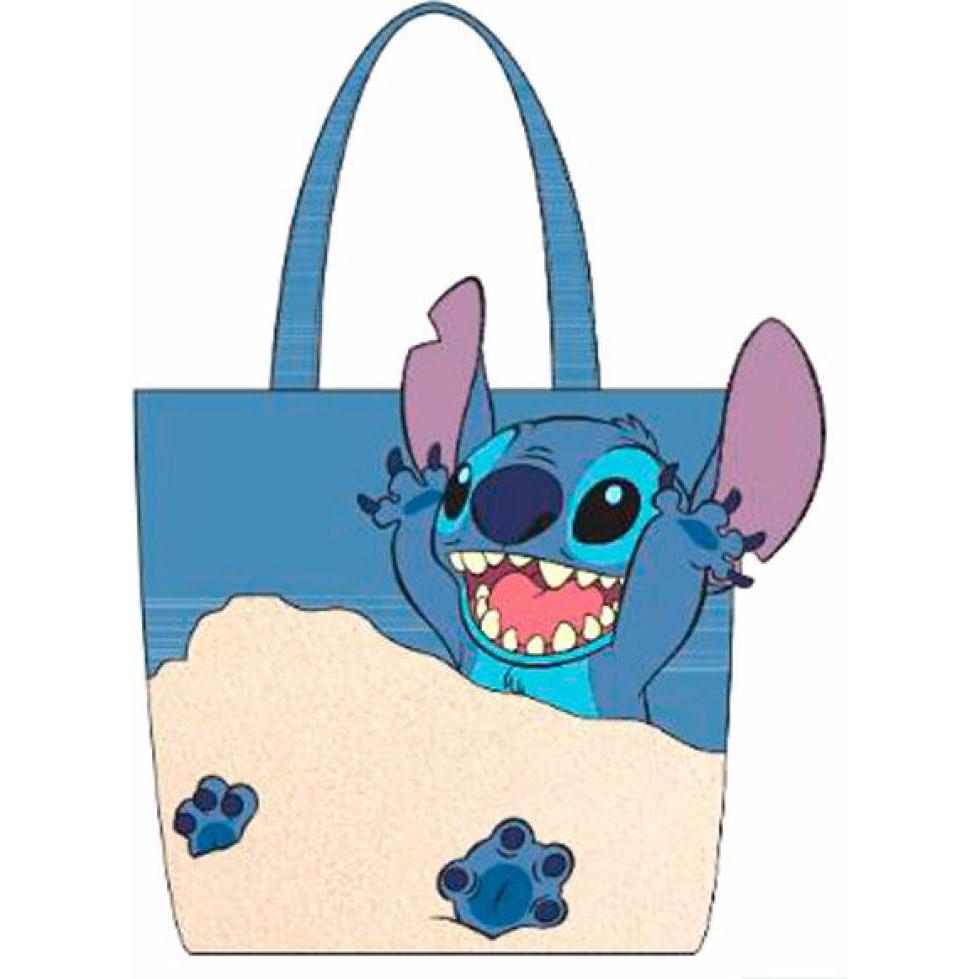 Thumbnail - Difuzed, Tasche, Lilo & Stitch Tragetasche Beach Day Stitch, Blau