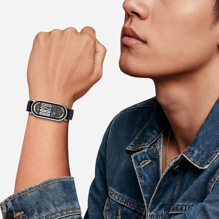 Produktbild 4Kom Tech-Protect IconBand Classic Strap für Xiaomi Smart Band 8 / 9 / 10 / NFC - Marineblau (flexibles Silikon)