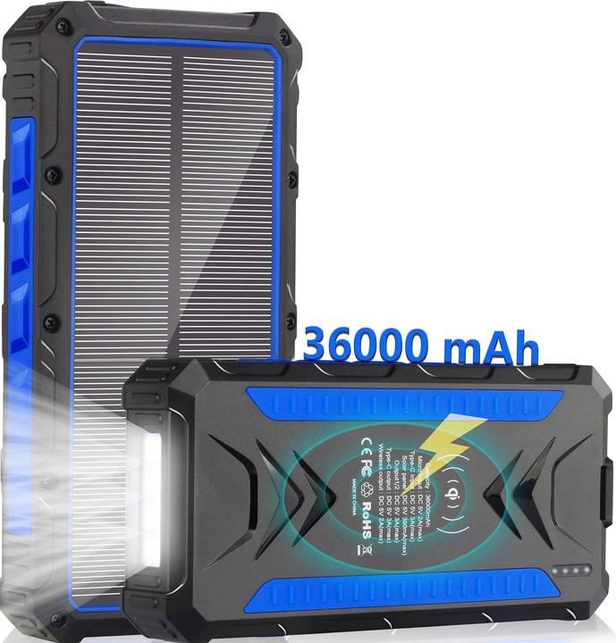 Immagine prodotto Anyfong Caricabatterie solare (36000 mAh)