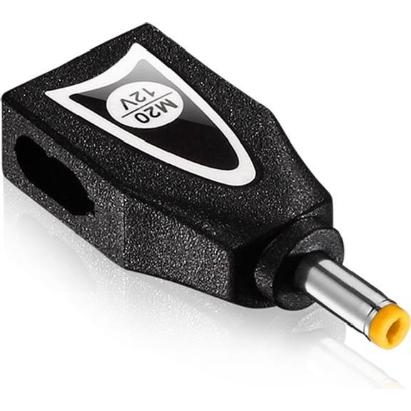 Intertech Inter-Tech Adapter Argus USN90-UCB M20 19 V 4,0x1,7x12mm, Notebook Ersatzteile, Schwarz, Silber