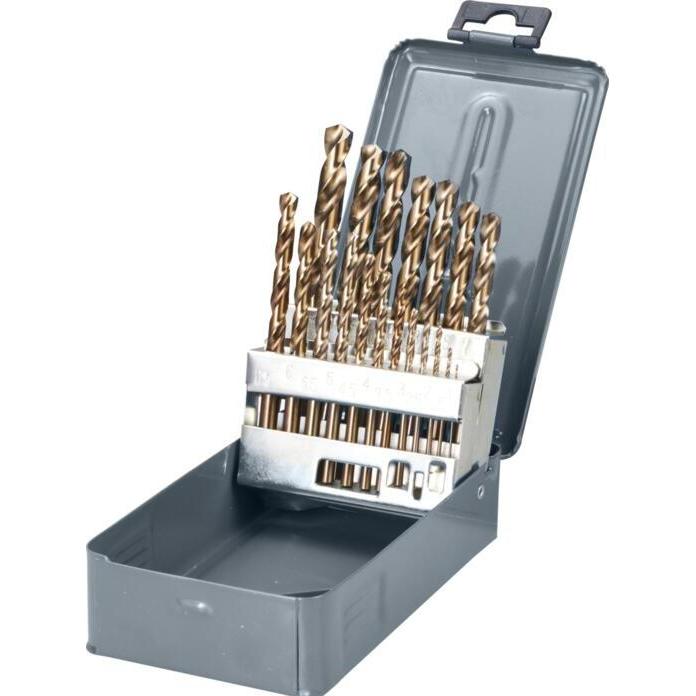 Proline, Bohrereinsatz, Metal drills hss-co din338 cut pieces of 19 (1-10 mm) (7, 4,5, 4, 5,5, 5, 3, 3,5, 6, 10, 6,5, 7,...