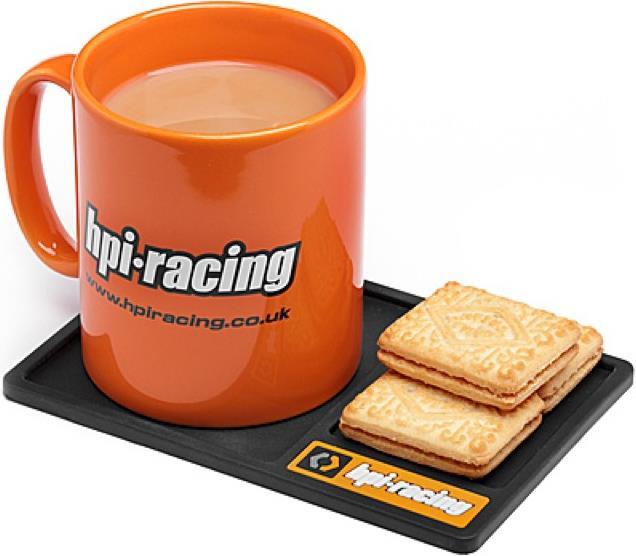 Actual product image HPI Small Rubber Racing Screw Tray (Black)