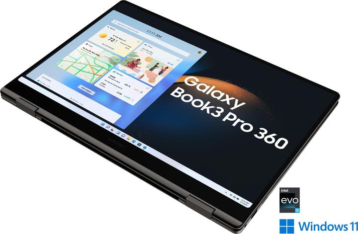 Image du produit Samsung Galaxy Book3 Pro 360 (16", Intel Core i5-1340P, 8 Go, 512 Go, DE)
