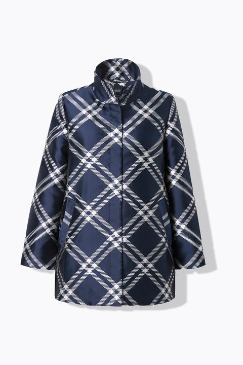 Actual product image Ulla Popken Checkered Jacket (60)