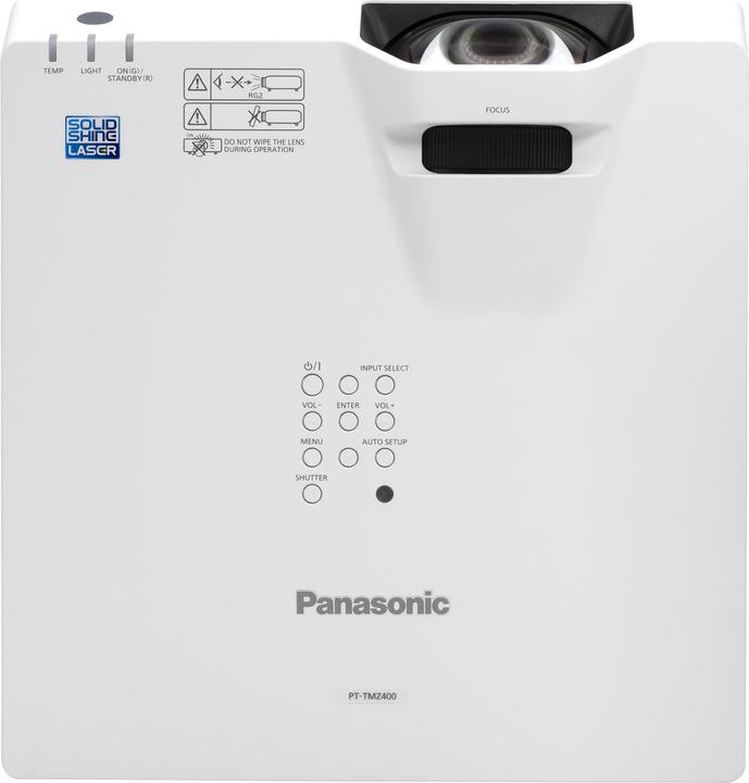 Productafbeelding Panasonic PT-TMZ400 LCD Projector met lasertechnologie Korte projectieafstand 0,47:1 WUXGA 1920x1200 4000Lumen (WUXGA, 4000 lm, 0.43:1)