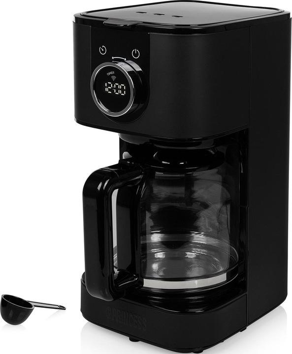 Produktbild Princess Edle Edelstahl Kaffeemaschine in mit WiFi-Konnektivität & Timer (EU-Stecker)