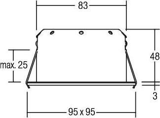 Produktbild Brumberg 12287173 LED-Einbaustrahler 5W (510 lm)