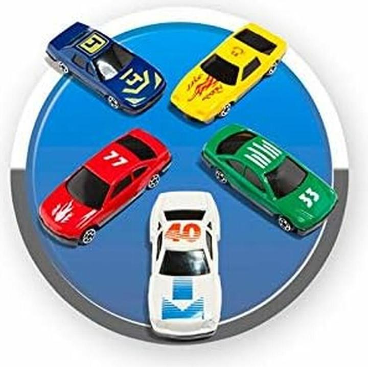 Image du produit Molto Tapis de jeu avec voitures, panneaux de signalisation (124 x 60 cm)