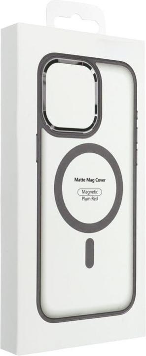 Image du produit OEM Back panel cover MATTE MAG COVER case compatible with MagSafe for IPHONE 17 Pro titanium (Apple iPhone 17 Pro)